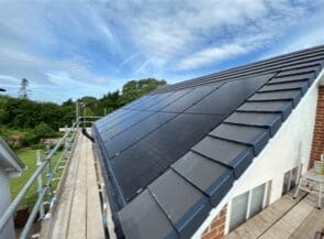Solar PV installation North Wales